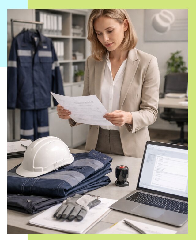 Сертификация спецодежды в Топках от 7093 р. | Алешин-Тпк