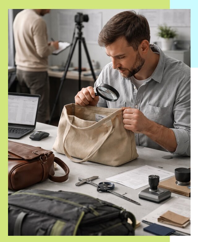 Сертификация сумок в Топках, оформление и получение сертификатов