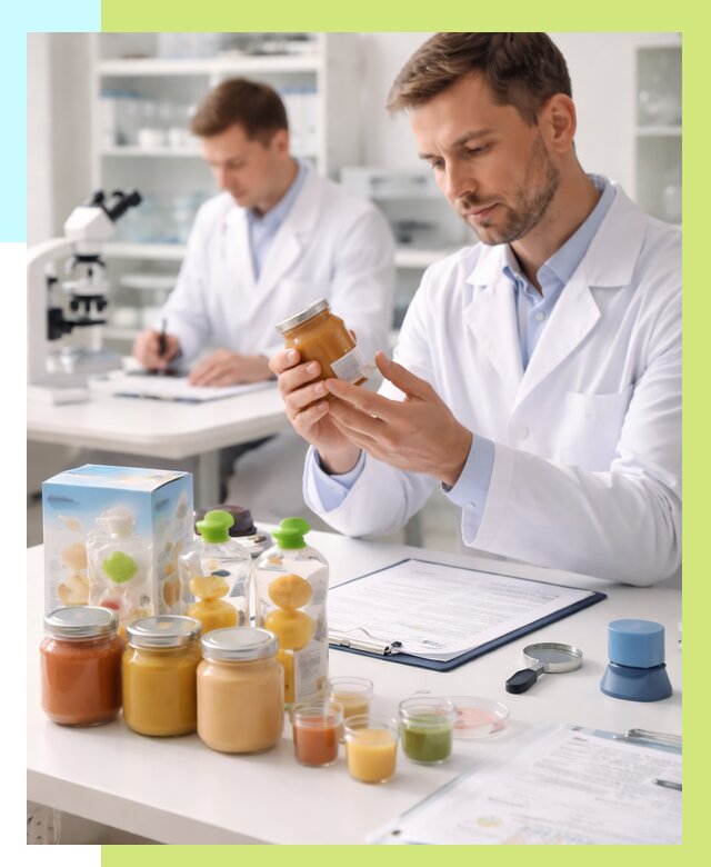 Сертификация детского питания в Топках от 30399 р. | Алешин-Тпк