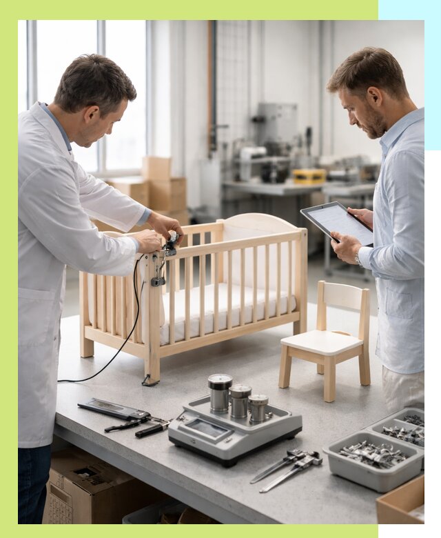 Сертификация детской мебели и проверка безопасности в Топках