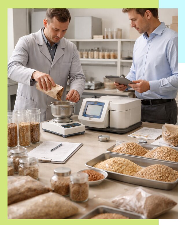 Сертификация зерна и зерновой продукции в Топках для экспорта