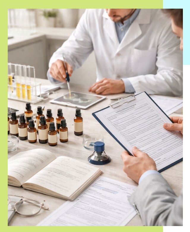 Сертификация эфирных масел и документация качества в Топках