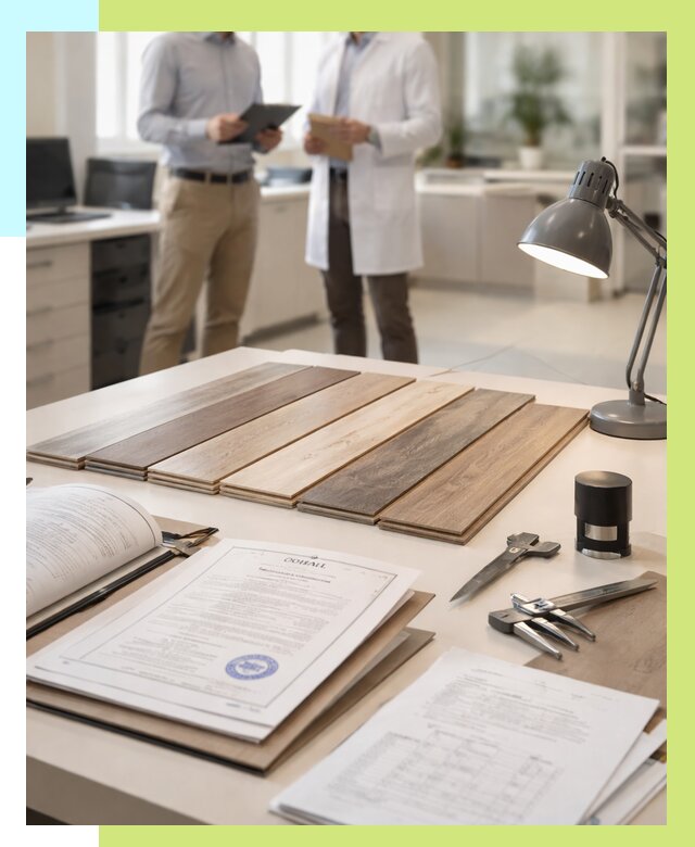 Сертификация ламината в Топках от 18239 р. под ключ | Алешин-Тпк