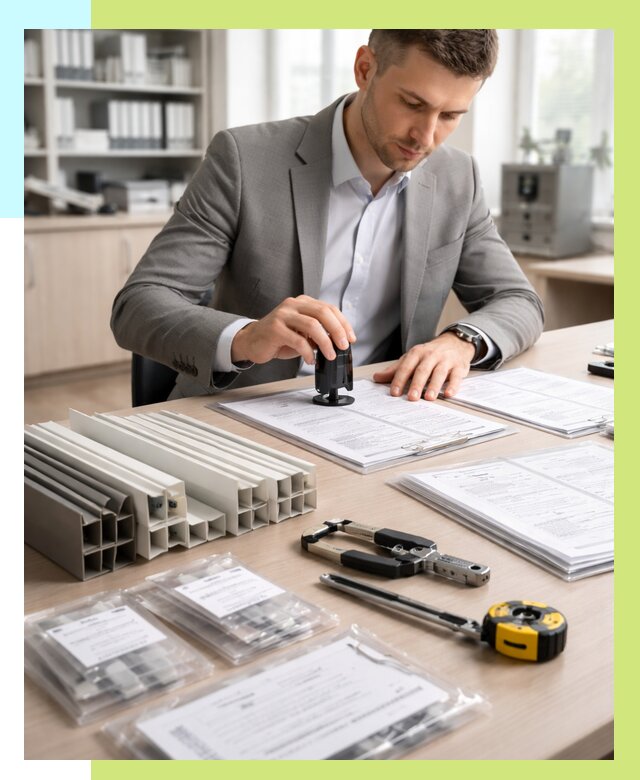 Сертификация ПВХ продукции в Топках от 8613 р., Алешин-Тпк