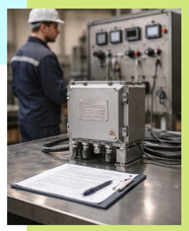 Сертификация взрывозащищенного оборудования в Топках от 35466 р. | Алешин-Тпк