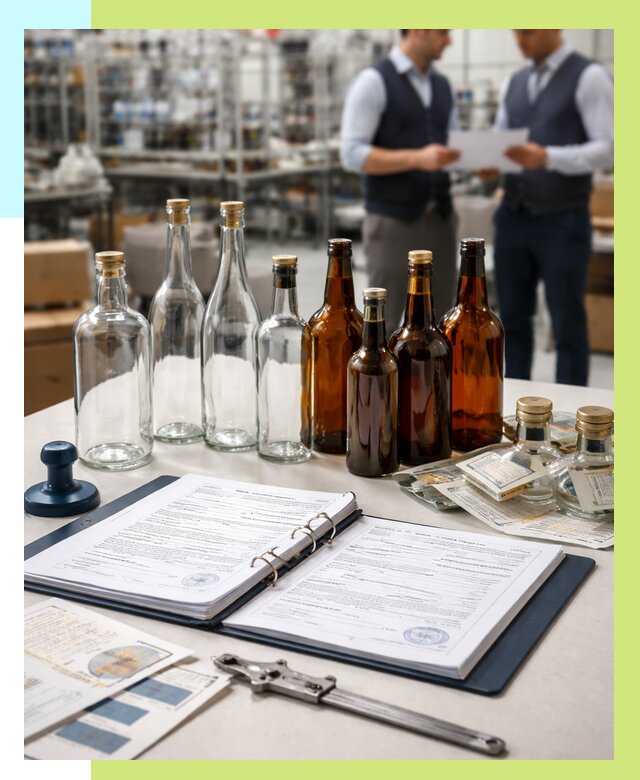 Сертификация стеклянных бутылок в Топках от 25333 р. | Алешин-Тпк