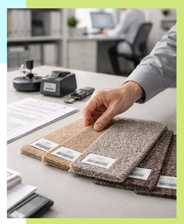 Сертификация ковролина в Топках от 15200 р., Алешин-Тпк