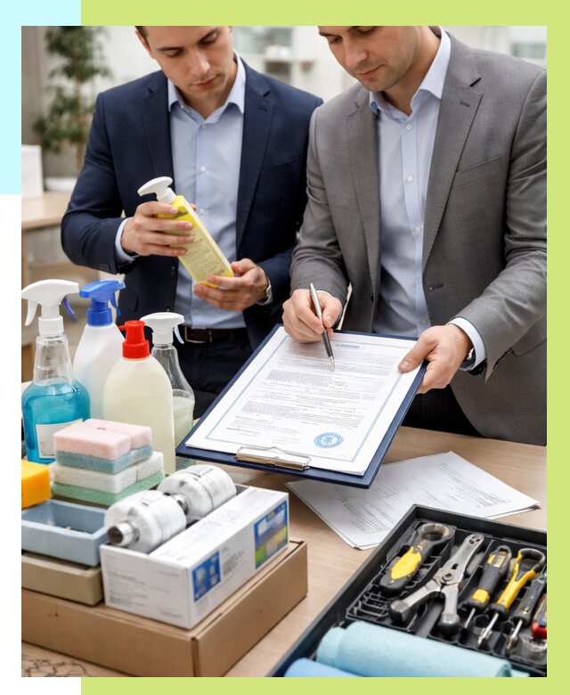 Сертификация хозяйственных товаров в Топках, от 18239 р. |Алешин-Тпк