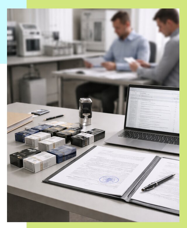 Сертификация сигарет под ключ в Топках от 45599 р. | Алешин-Тпк