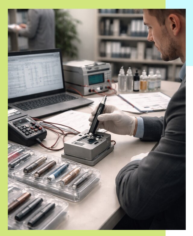 Сертификация электронных сигарет и вейпов в Топках