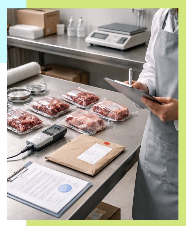 Сертификат на мясо и декларация в Топках от 8613 р. | Алешин-Тпк