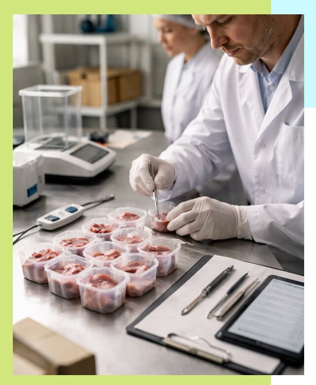 Комплексная сертификация мяса и мясной продукции в Топках