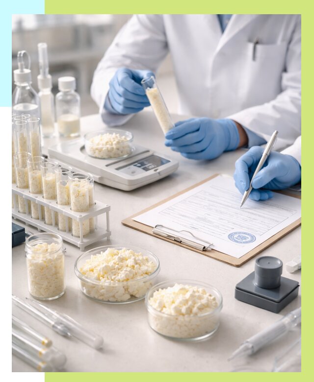 Сертификация творога в Топках от 12160 р. под ключ | Алешин-Тпк