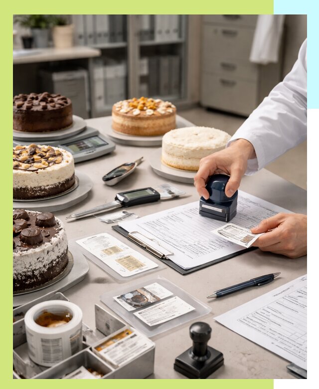 Сертификация тортов и кондитерских изделий в Топках