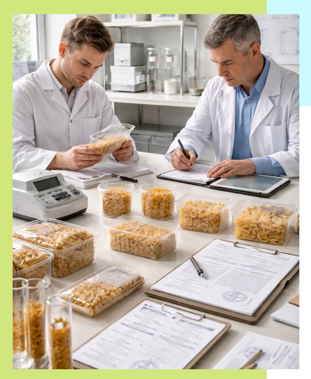 Сертификация макаронных изделий и технологической документации в Топках