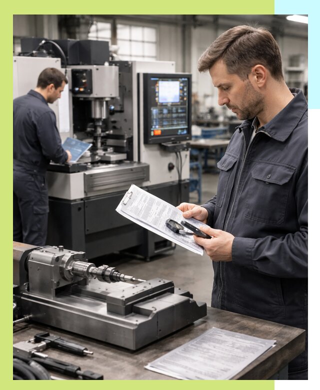Сертификация станков: оформление документов и испытания в Топках