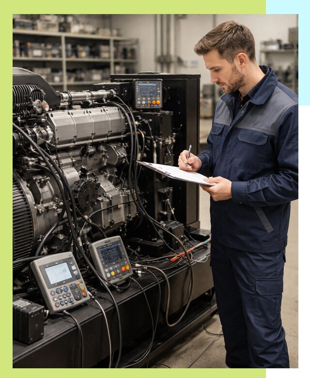 Сертификация дизельных генераторов и их оборудования в Топках
