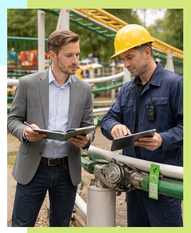 Сертификация аттракционов в Топках от 45599 р. | Алешин-Тпк