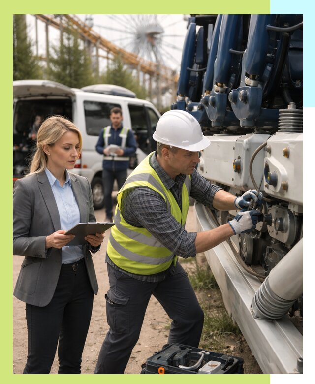 Сертификация аттракционов и проверка безопасности в Топках