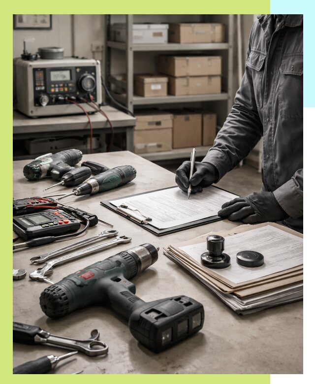 Сертификация инструмента в Топках по стандартам качества