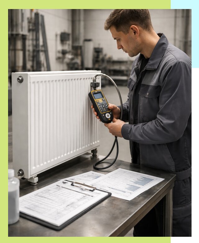 Сертификация радиаторов в Топках для производства и продажи