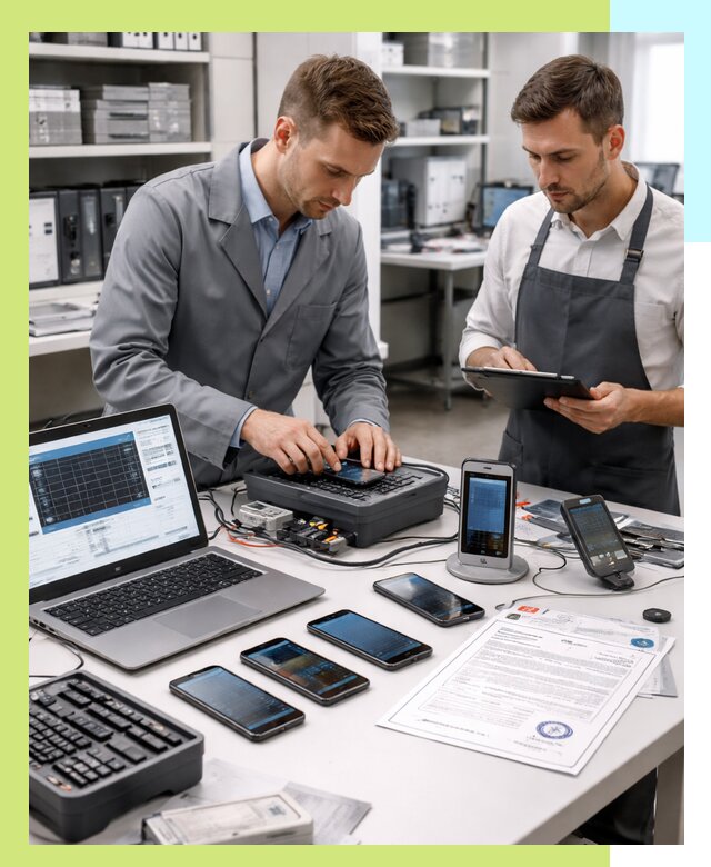 Сертификация мобильных телефонов и смартфонов в Топках под ключ