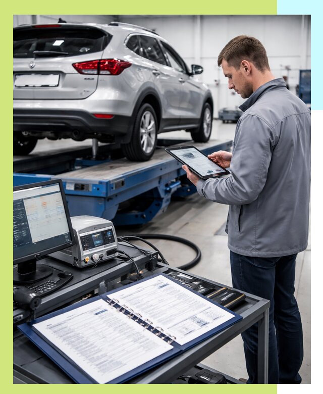 Сертификация колесных транспортных средств в Топках