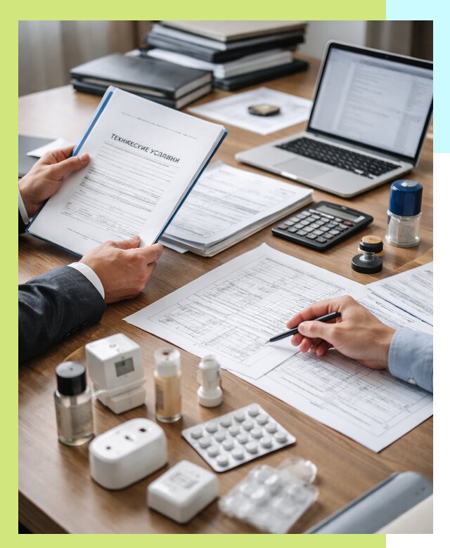 Регистрация технических условий ТУ для продукции в Топках