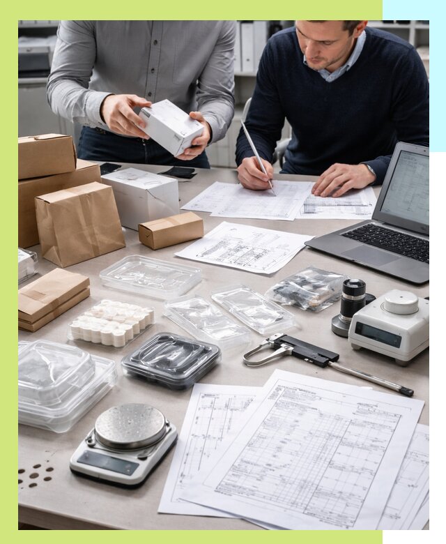 Разработка ТУ на упаковку паспорт и образцы в Топках