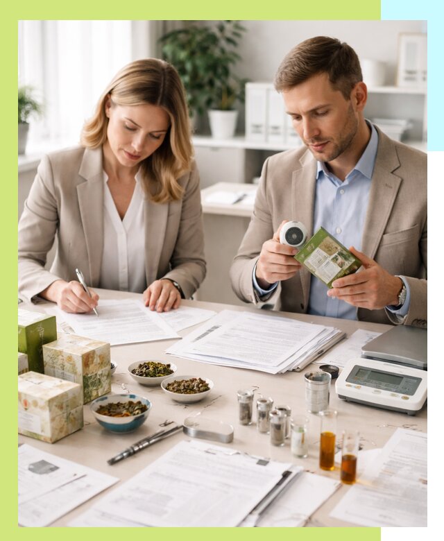 Разработка ТУ на чай и маркировку продукции в Топках