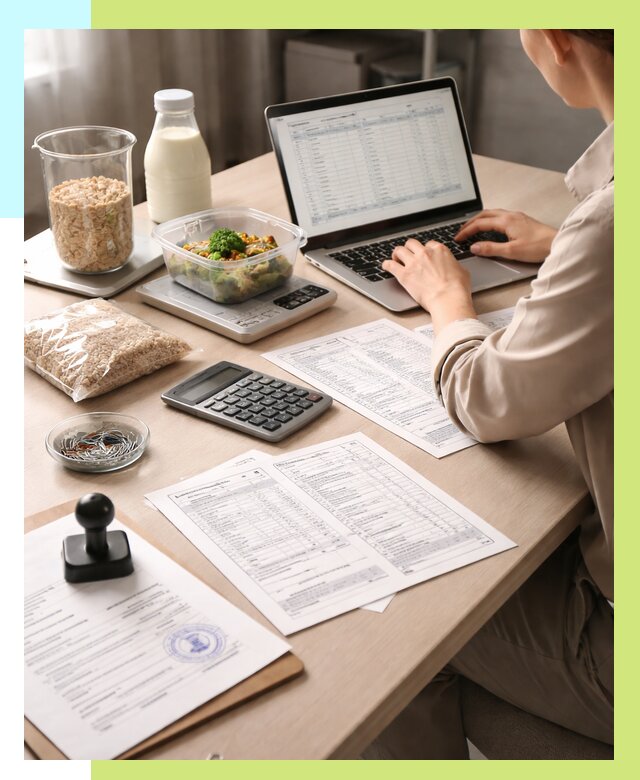 Просчет БЖУ для маркировки в Топках от 1520 р. | Алешин-Тпк