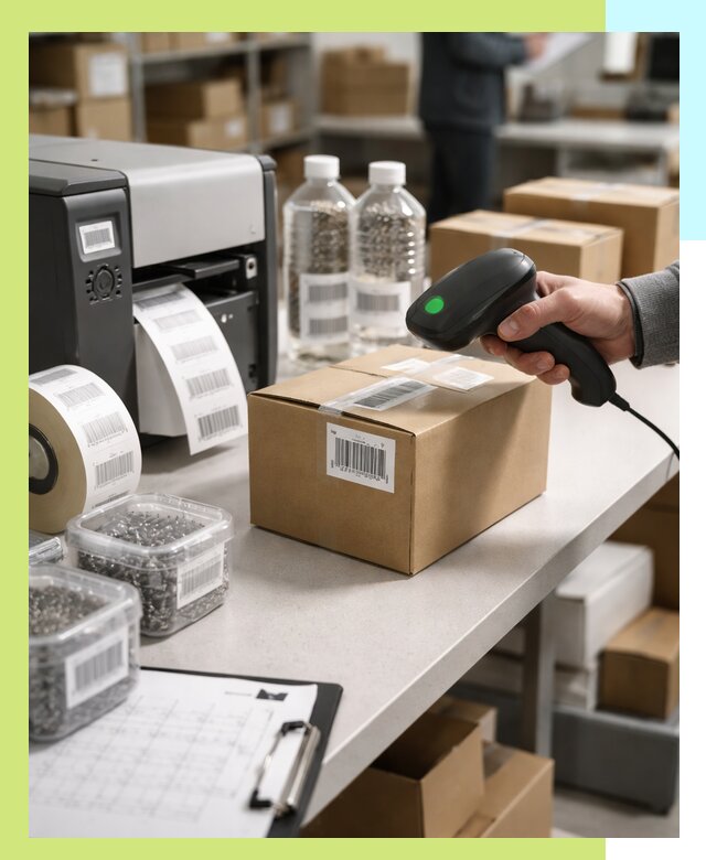 Штрихкодирование продукции и маркировка для продажи в Топках