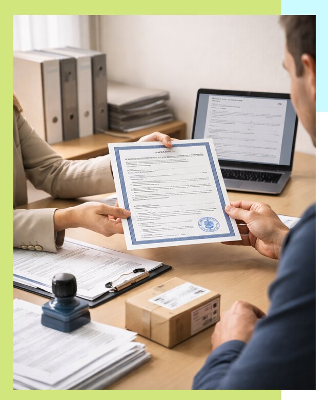 Оформление сертификата соответствия на продукцию в Топках