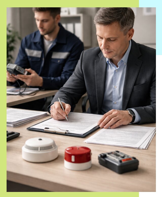 Получение добровольного пожарного сертификата в Топках