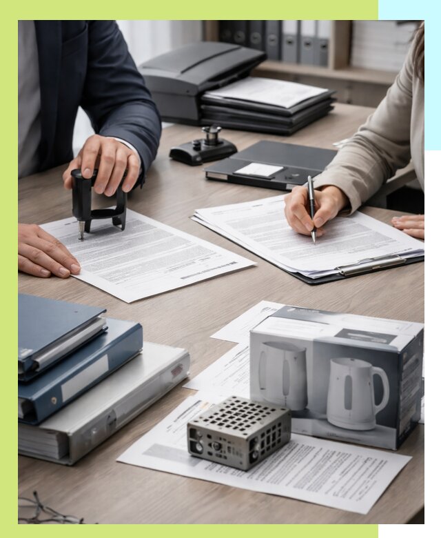 Оформление деклараций соответствия на продукцию в Топках