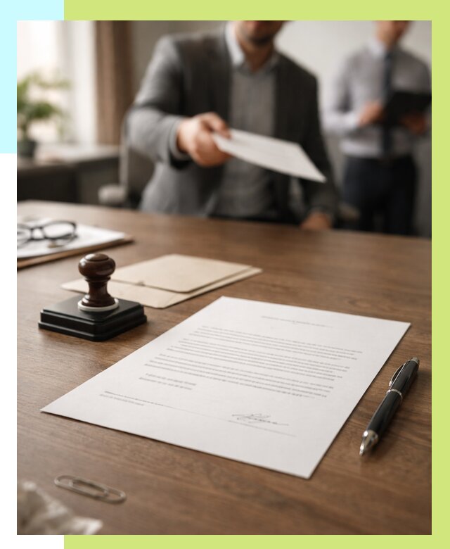 Отказное письмо по сертификации в Топках от 3547 р. | Алешин-Тпк