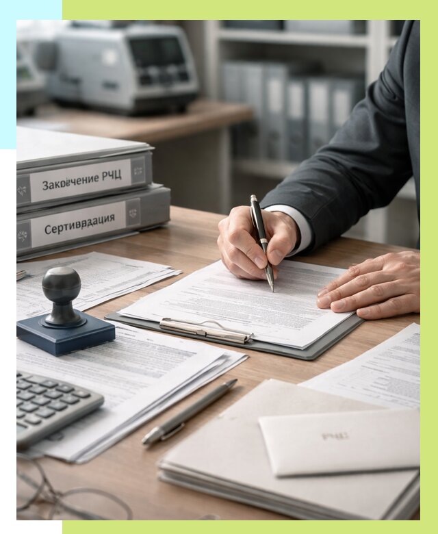 Заключение РЧЦ в Топках от 7600 р. | Алешин-Тпк — срочно