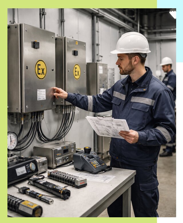 Сертификат взрывозащиты промышленного оборудования в Топках