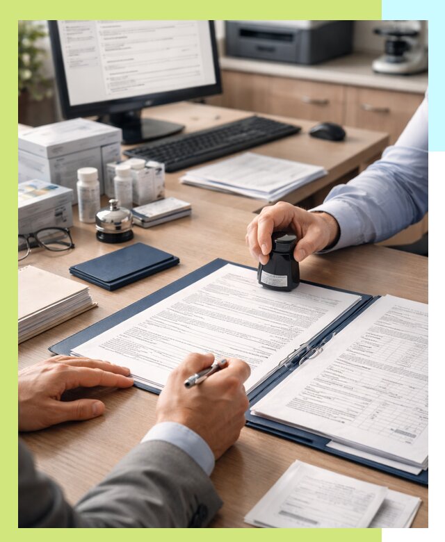 Регистрационное удостоверение на медицинское изделие в Топках