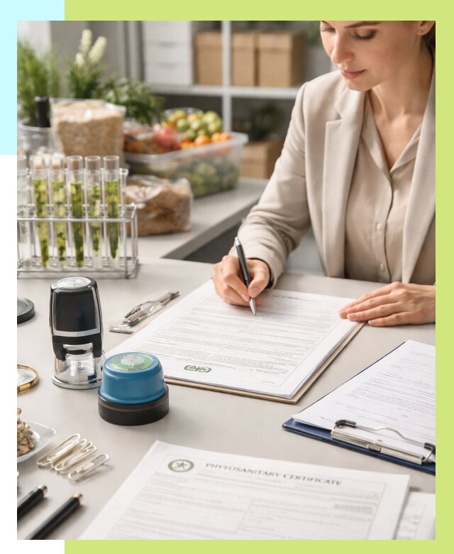 Фитосанитарный сертификат оформить в Топках от 4560 р. | Алешин-Тпк