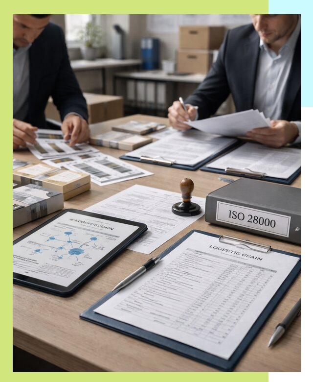 Получение сертификата ISO 28000 по безопасности цепи поставок в Топках