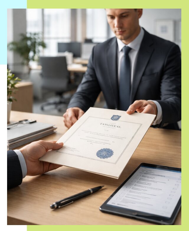 Сертификат ISO 30301 в Топках от 35466 р. | Алешин-Тпк - под ключ