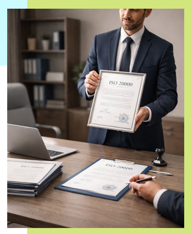 Сертификат ISO 20000 в Топках под ключ от 121596 р., Алешин-Тпк