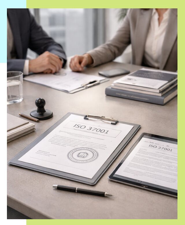 Сертификат ISO 37001 в Топках оформить от 121596 р. Алешин-Тпк